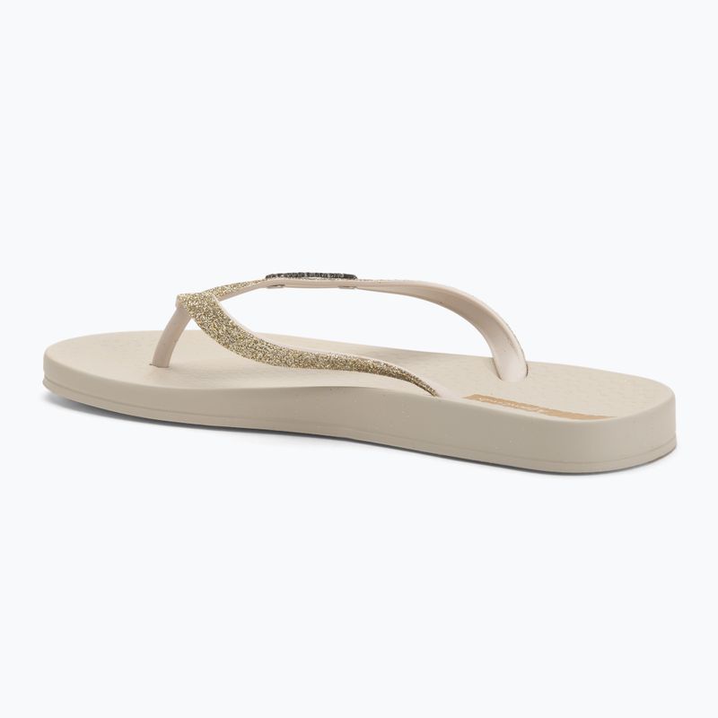 Moteriškos šlepetės per pirštą Ipanema Anatomica Lolita beige 3