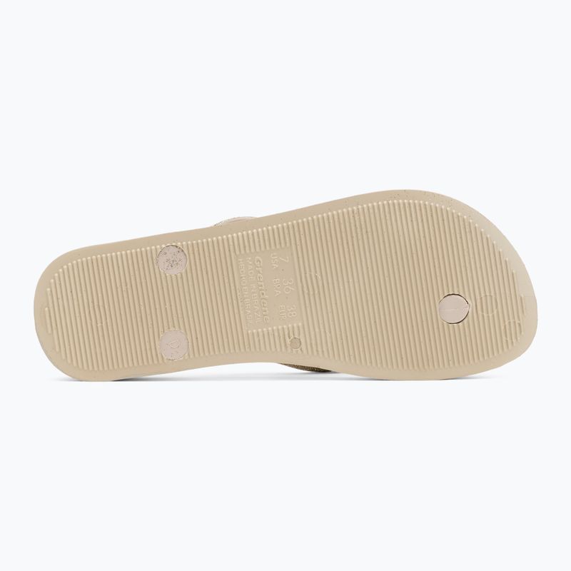 Moteriškos šlepetės per pirštą Ipanema Anatomica Lolita beige 4