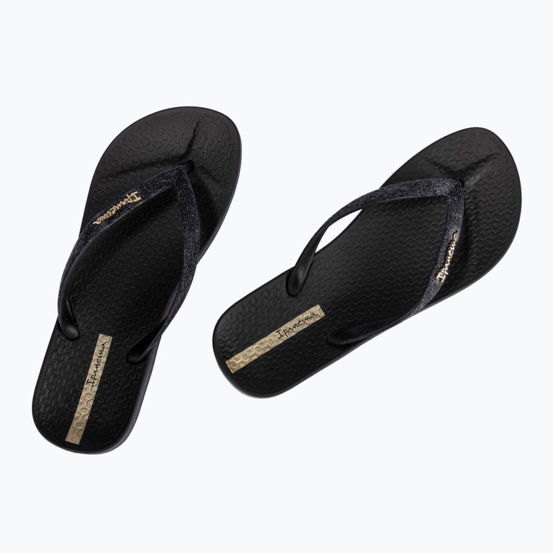 Moteriškos šlepetės per pirštą Ipanema Anatomica Lolita black 3
