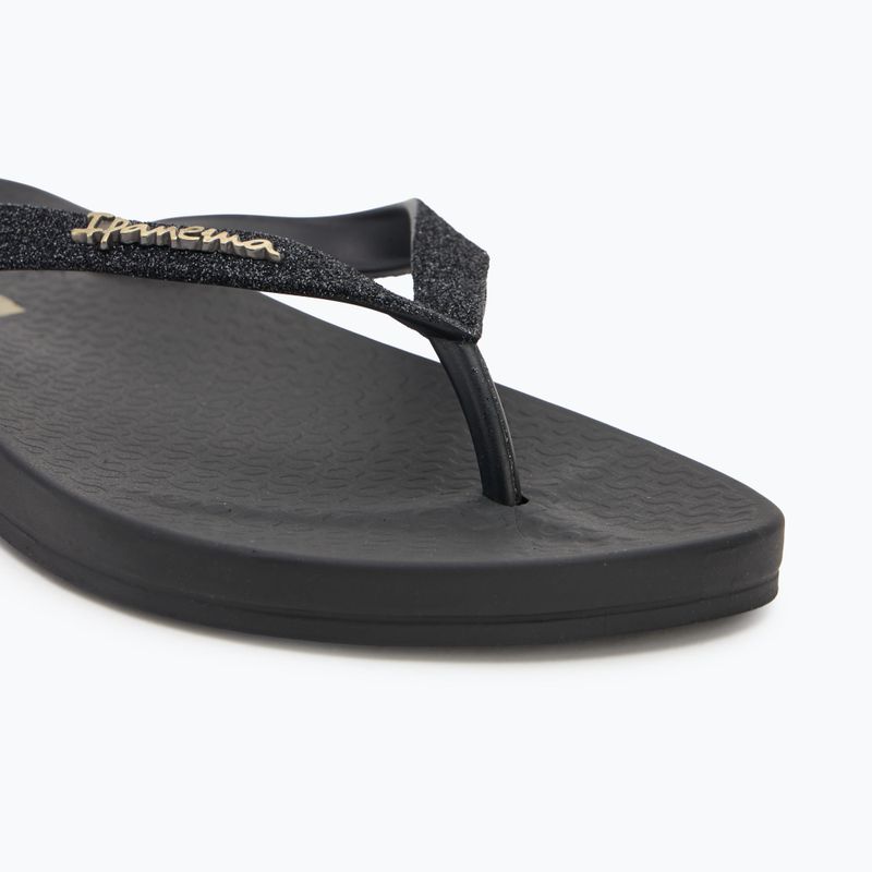 Moteriškos šlepetės per pirštą Ipanema Anatomica Lolita black 7