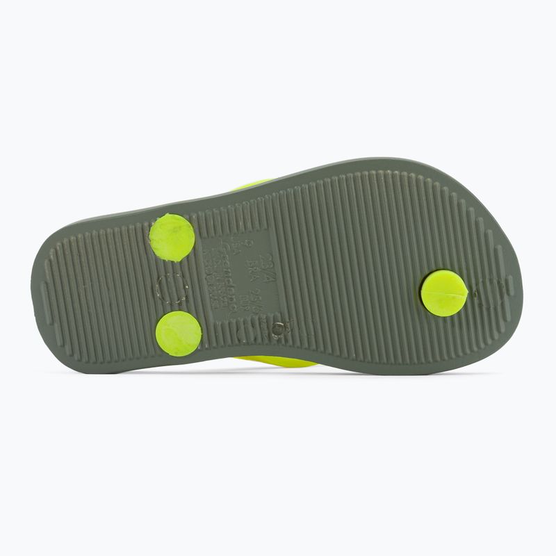 Ipanema Temas IX vaikiškos šlepetės žalia 83081-24939 5