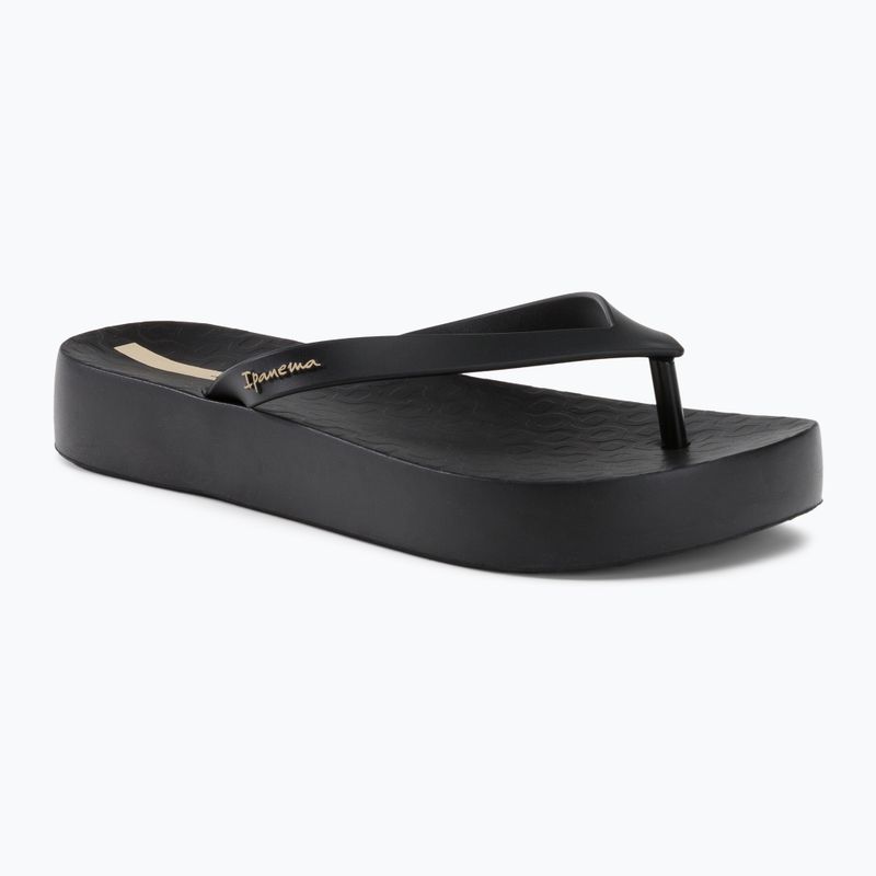 Moteriškos Ipanema Flatform šlepetės black 26602-20766