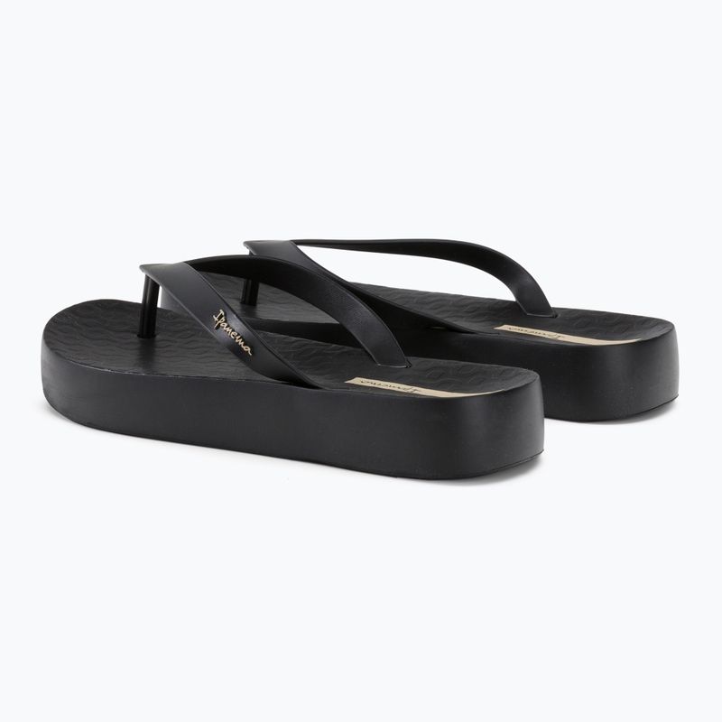 Moteriškos Ipanema Flatform šlepetės black 26602-20766 3