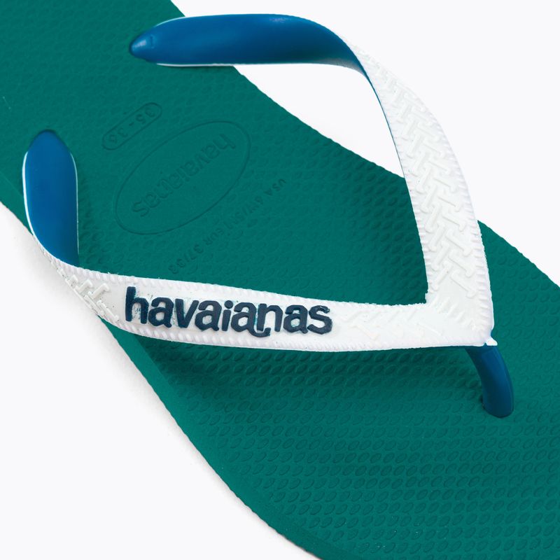 Havaianas Top Mix žalios šlepetės H4115549 7