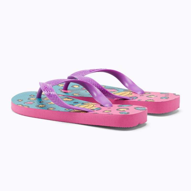 Moteriškos Havaianas Top Animals basutės rožinės spalvos H4132920 3