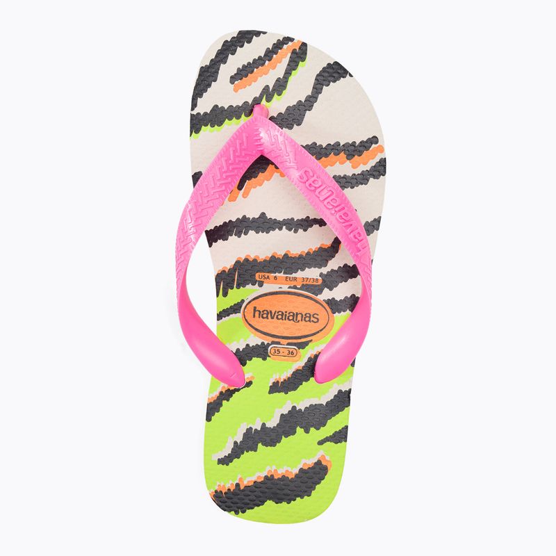 Havaianas Top Animals moteriškos basutės beige H4132920 6