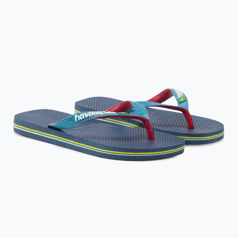 Havaianas Brasil Mix tamsiai mėlynos šlepetės H4123206 5