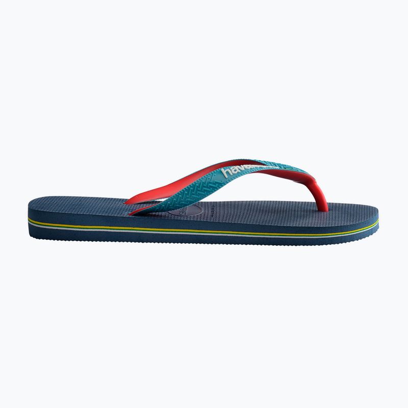 Havaianas Brasil Mix tamsiai mėlynos šlepetės H4123206 9