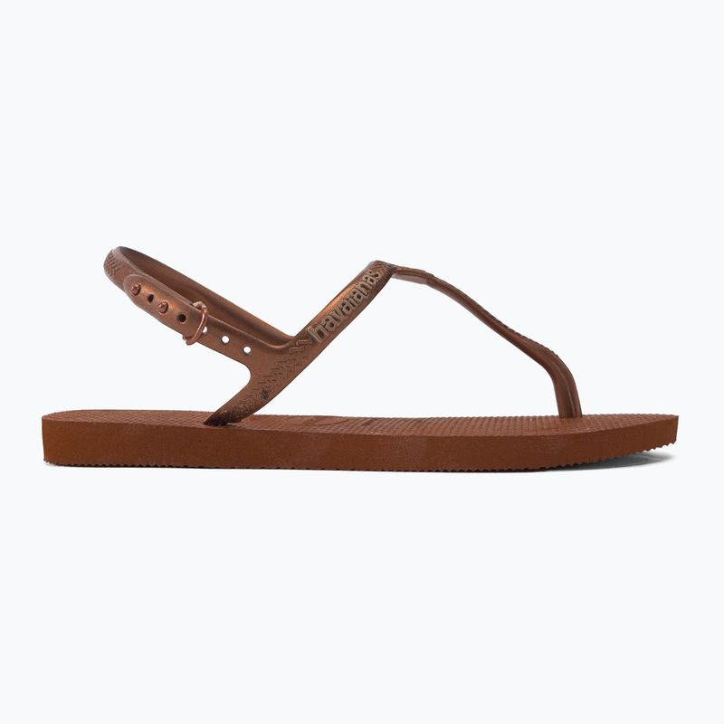 Havaianas Twist brown moteriškos basutės H4144756 2