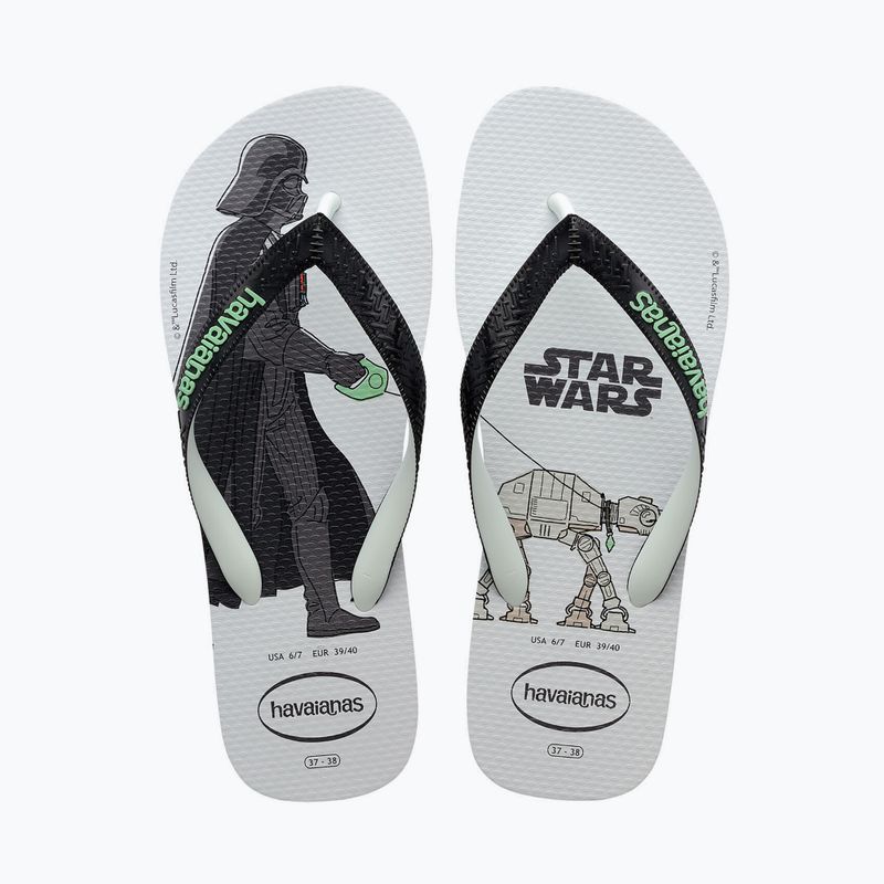 Havaianas Star Wars šlepetės balta H4135185 9