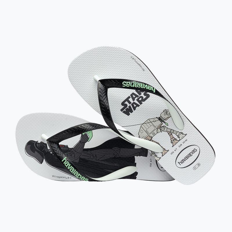 Havaianas Star Wars šlepetės balta H4135185 12