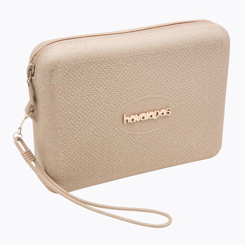 Kosmetinė Havaianas Beach Necessaire Glitter golden