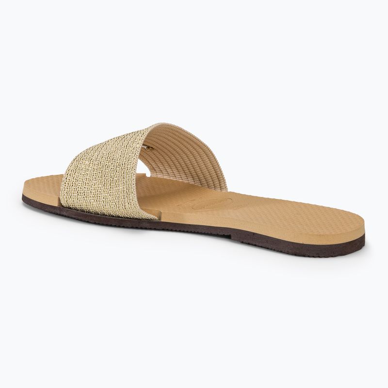 Moteriškos šlepetės Havaianas You Malta Metallic golden 3