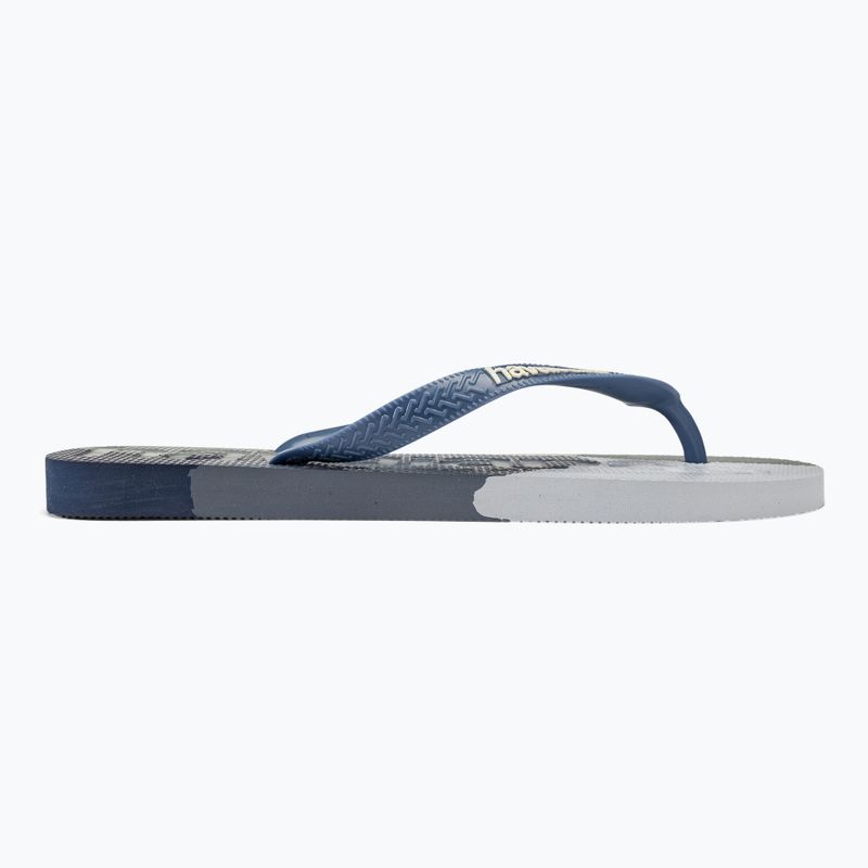 Šlepetės per pirštą Havaianas Top Logomania Colors II indigo blue 2