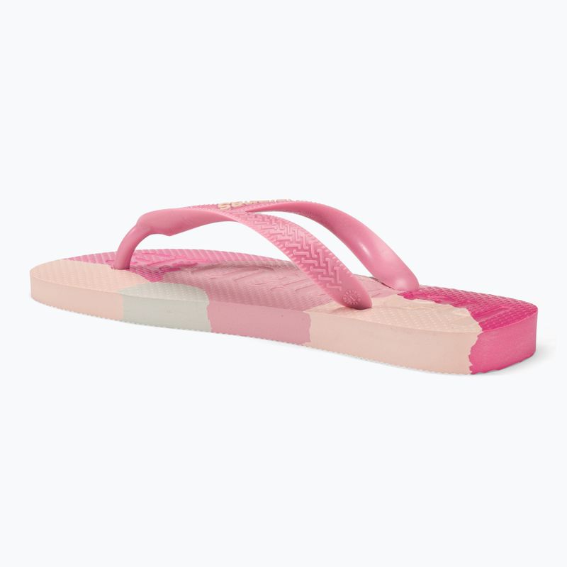 Šlepetės per pirštą Havaianas Top Logomania Colors II crystal rose 3