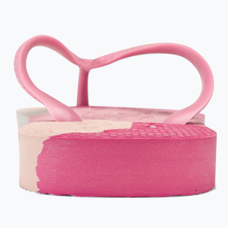 Šlepetės per pirštą Havaianas Top Logomania Colors II crystal rose 6