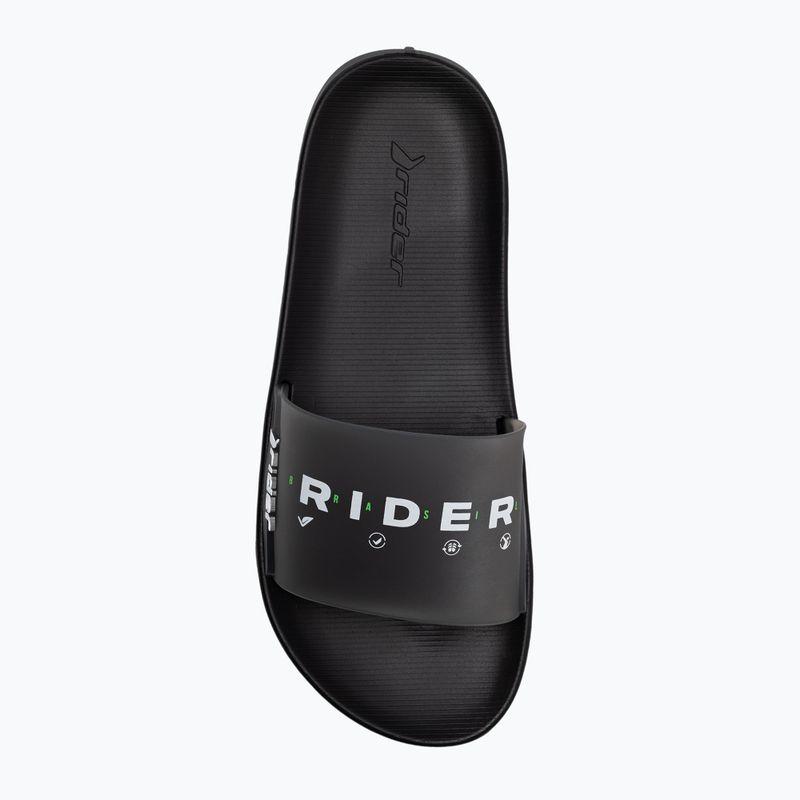 RIDER Speed Slide AD vyriškos šlepetės balta ir juoda 11766-22487 6