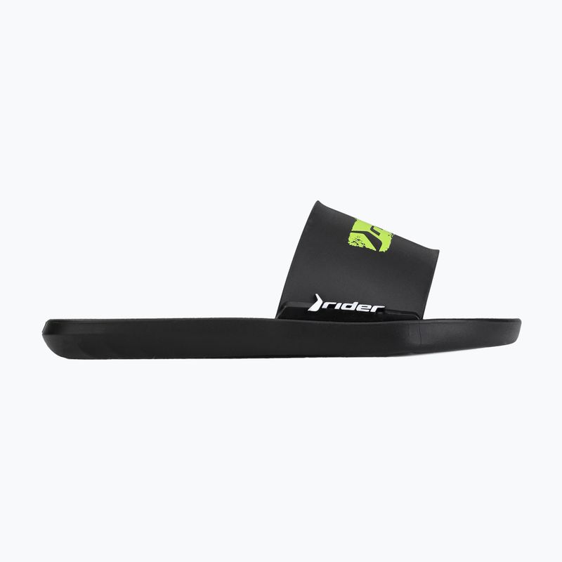 RIDER Speed In black-green vaikiškos šlepetės 11816-AE755 11