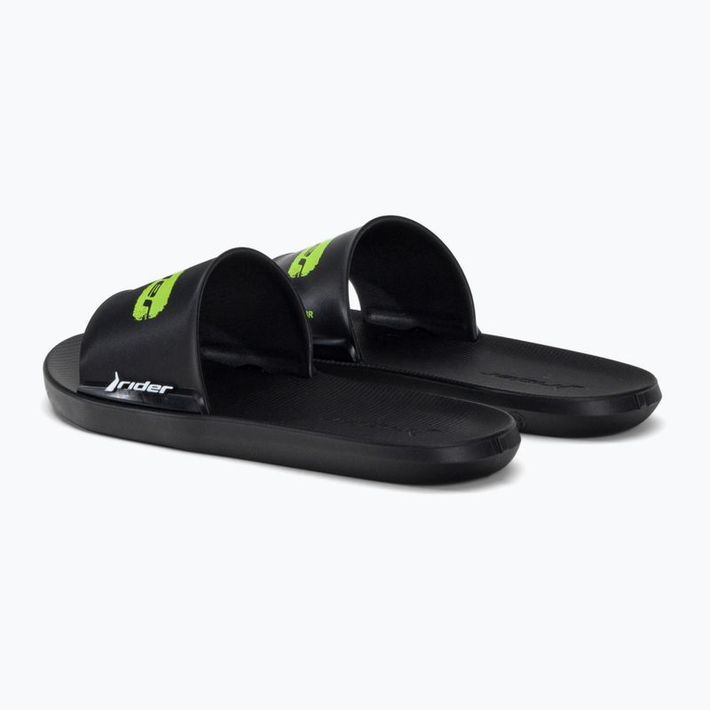 RIDER Speed In black-green vaikiškos šlepetės 11816-AE755 3