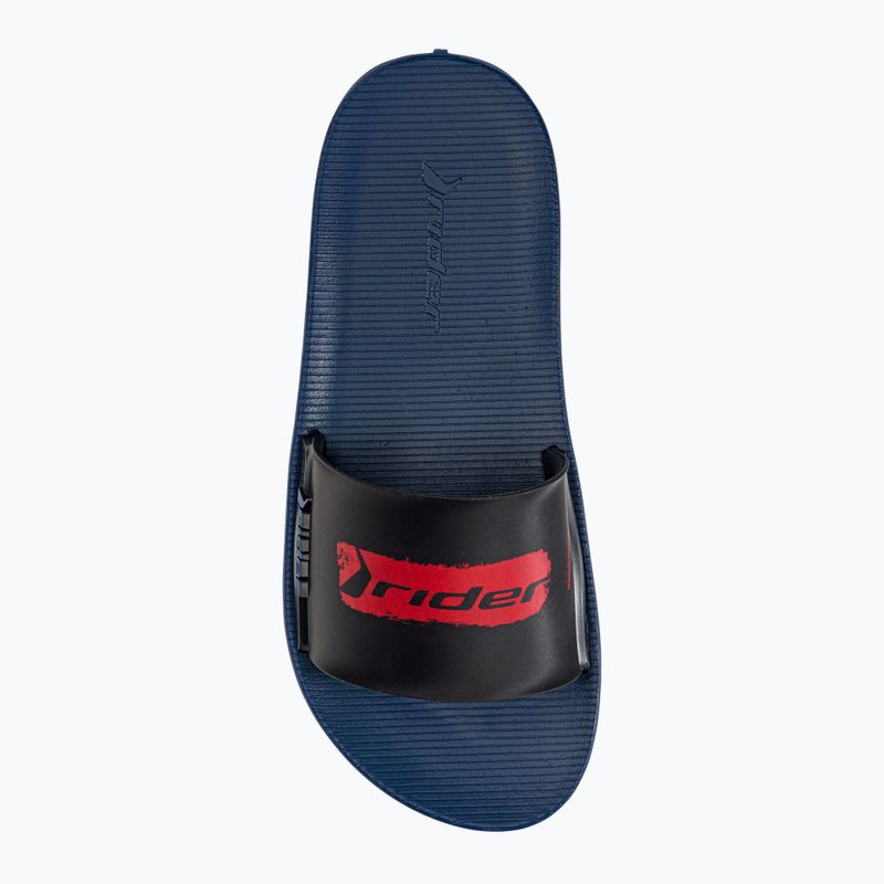 RIDER Speed Tamsiai mėlynos ir juodos spalvos vaikiškos šlepetės 11816-AF961 6