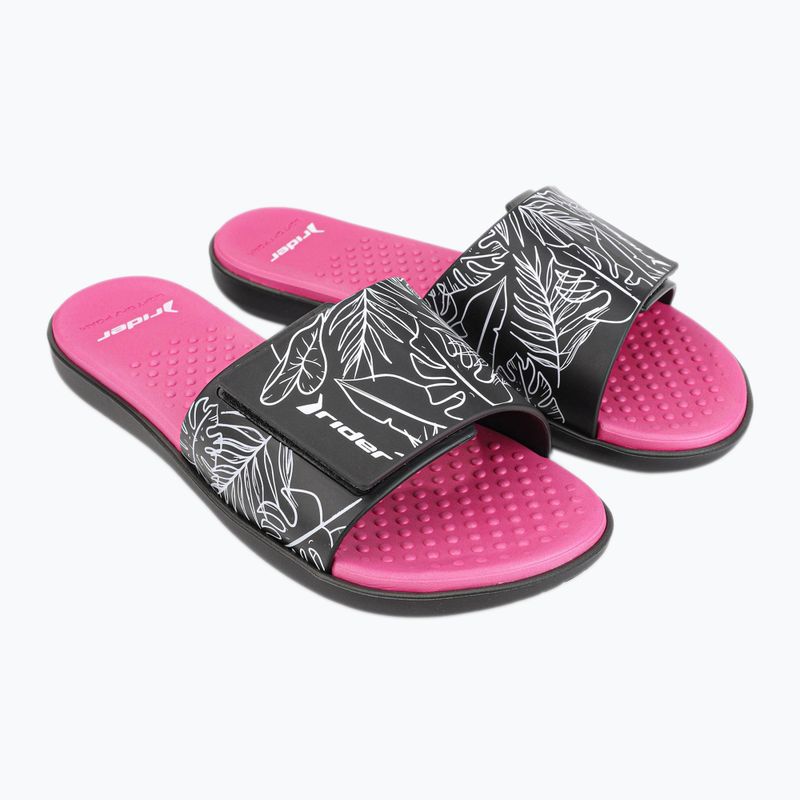 RIDER Pool IV Fem moteriškos basutės black-pink 83331-AD447 9