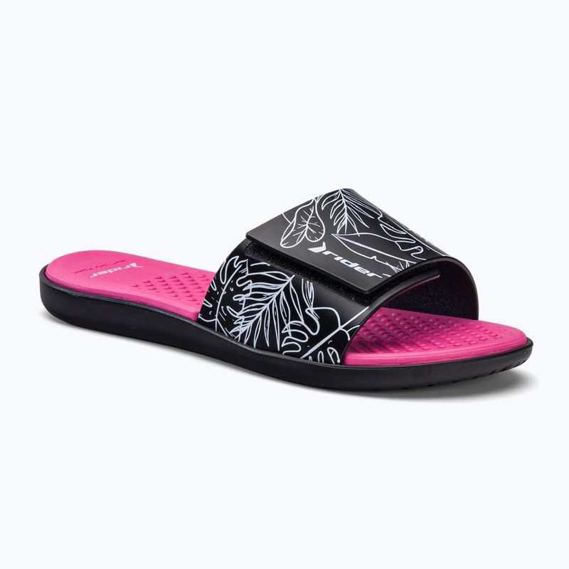 RIDER Pool IV Fem moteriškos basutės black-pink 83331-AD447