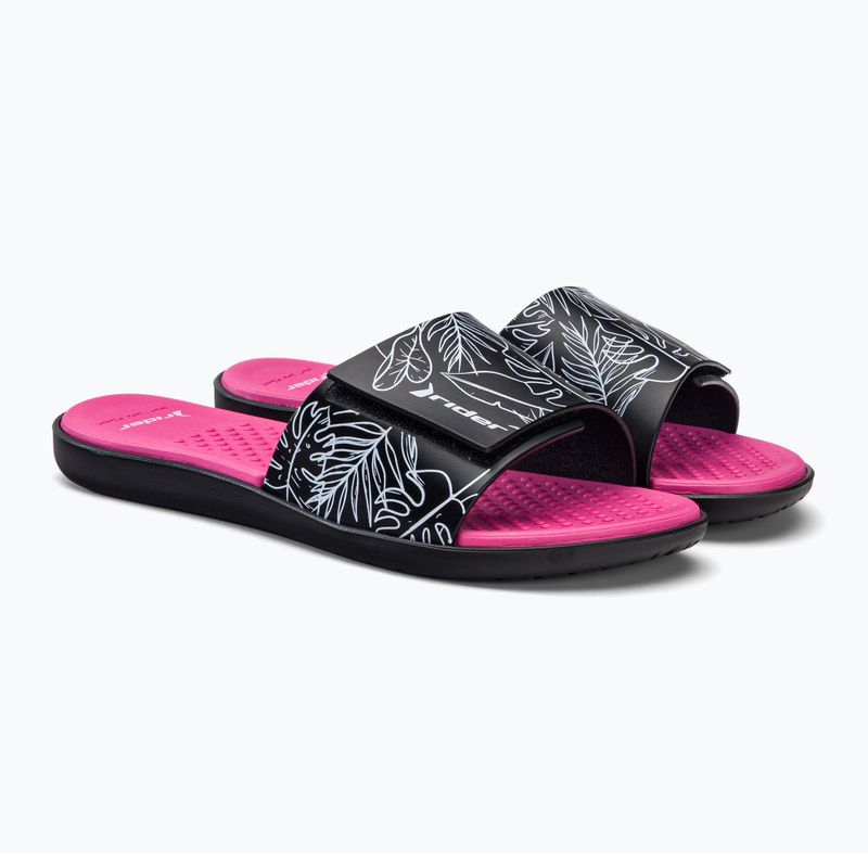 RIDER Pool IV Fem moteriškos basutės black-pink 83331-AD447 4