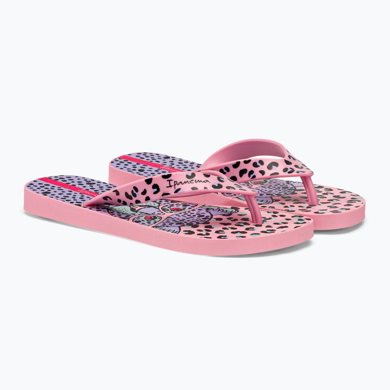 Ipanema Safari Fun Vaikų šlepetės rožinės ir violetinės 26851-AF799 4
