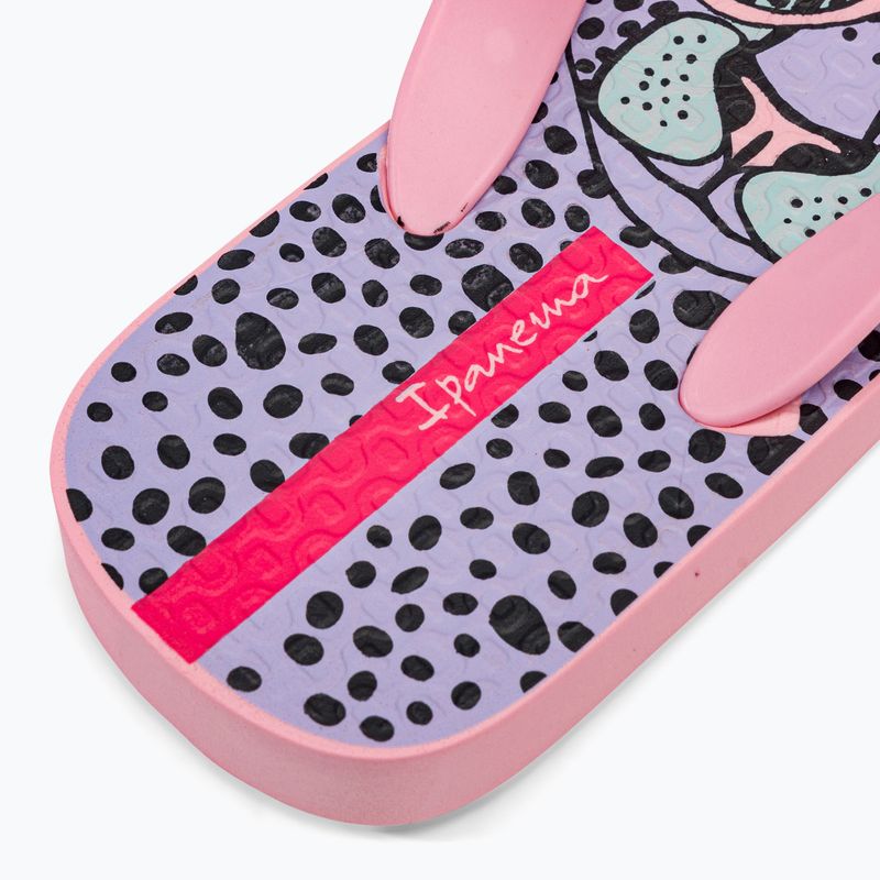 Ipanema Safari Fun Vaikų šlepetės rožinės ir violetinės 26851-AF799 8
