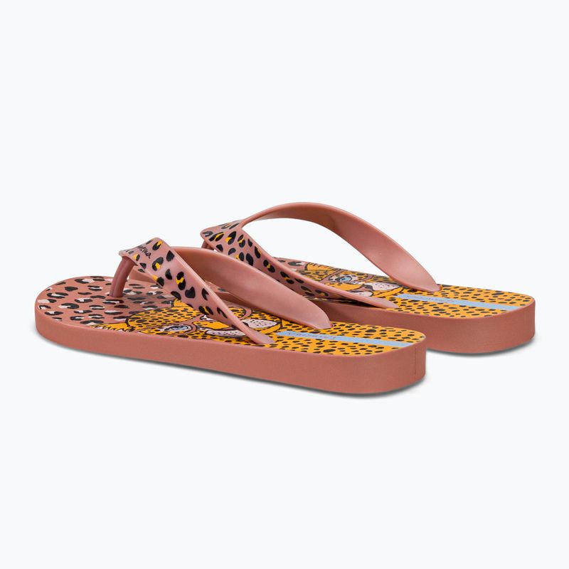 Ipanema Safari Fun vaikiškos basutės rožinės ir geltonos spalvos 26851-AF801 3