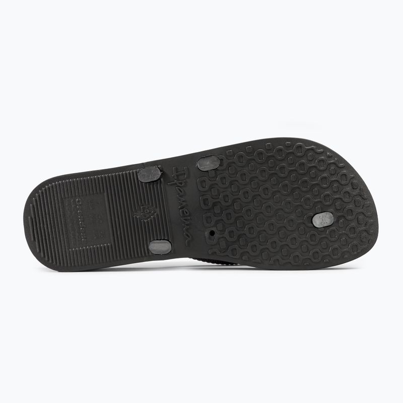Moteriškos šlepetės per pirštą Ipanema Bossa Soft V black/silver 4