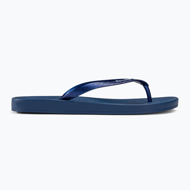 Moteriškos šlepetės per pirštą Ipanema Anat Tan blue/pearly blue 2