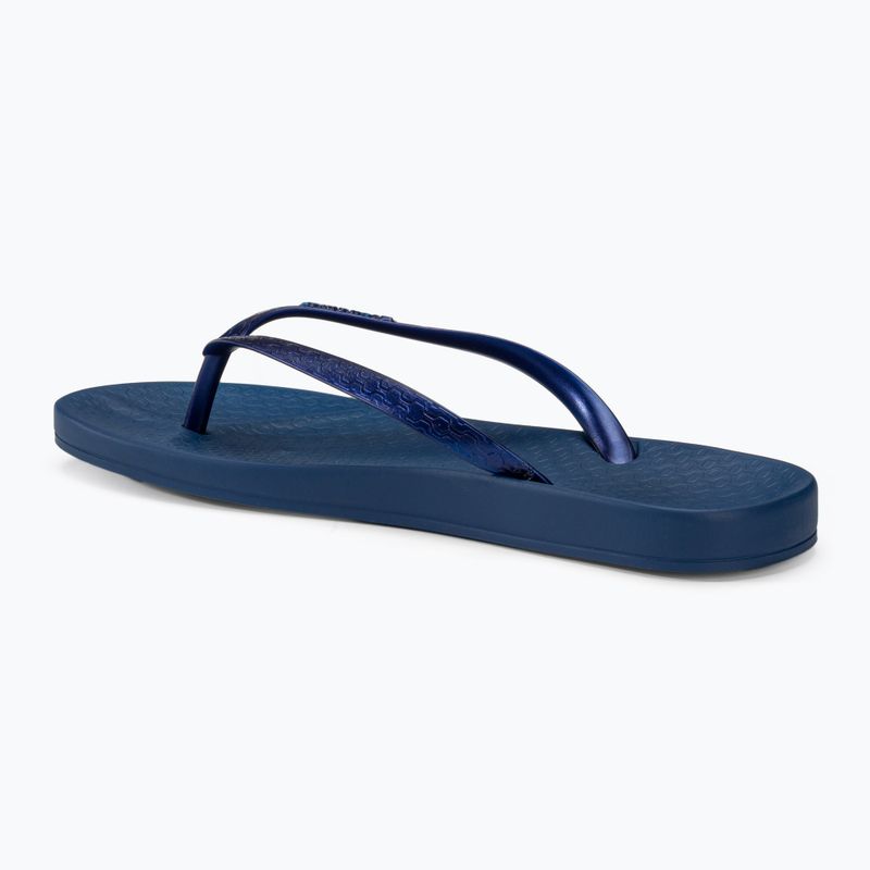 Moteriškos šlepetės per pirštą Ipanema Anat Tan blue/pearly blue 3