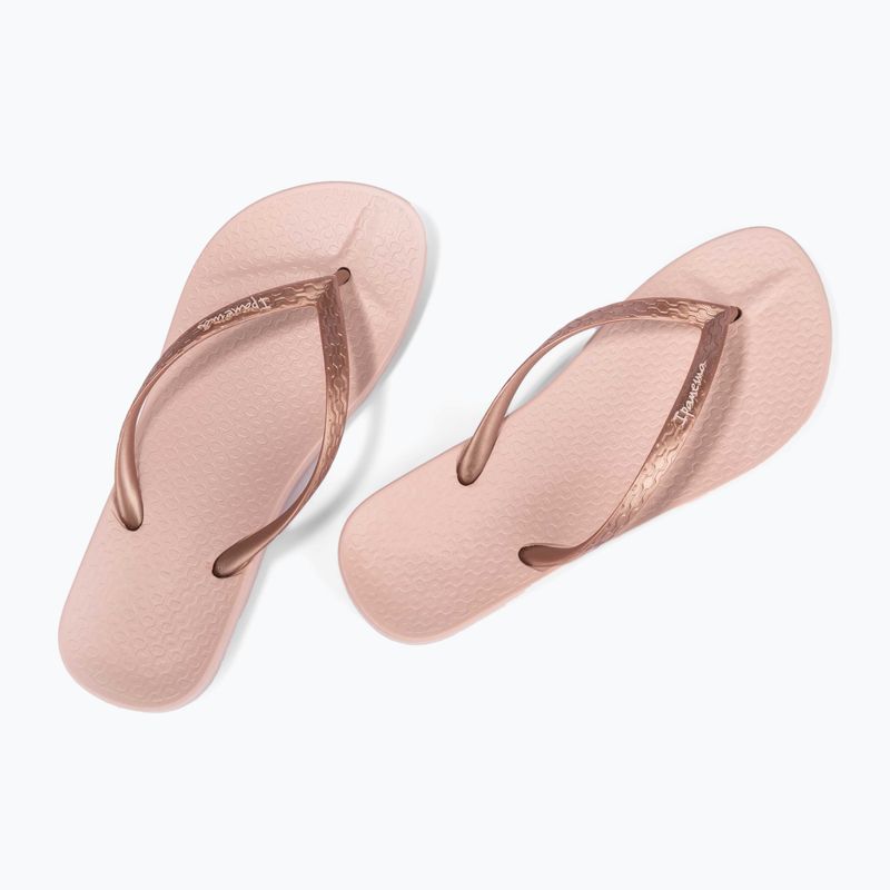 Moteriškos šlepetės per pirštą Ipanema Anat Tan pink/metallic pink 8