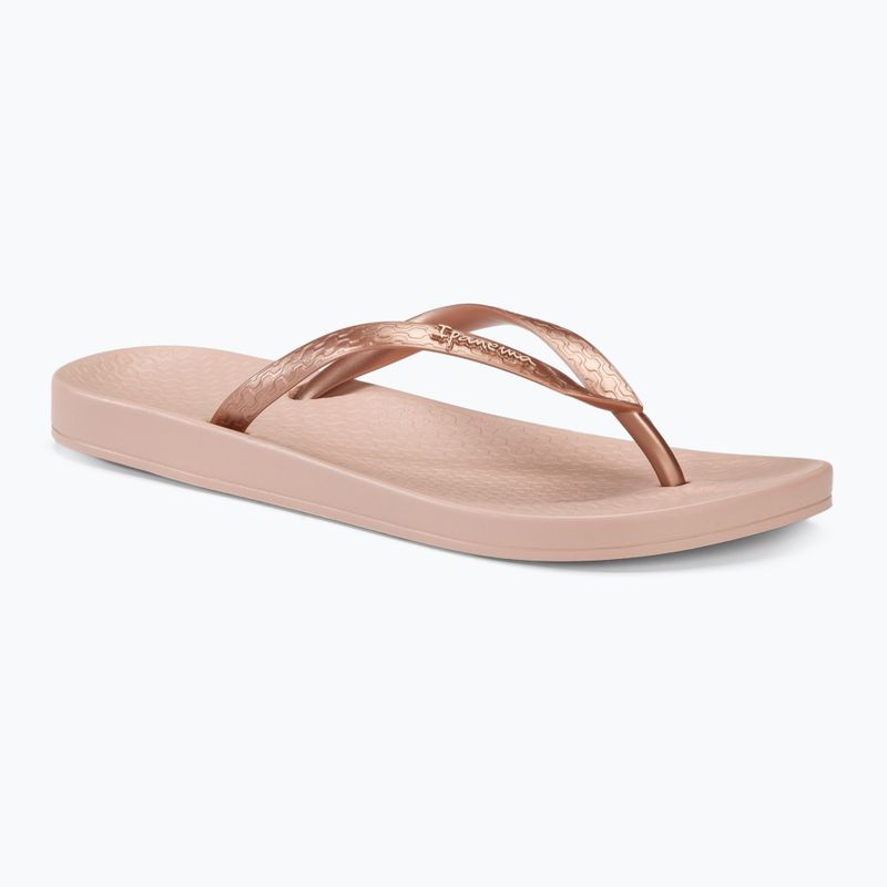 Moteriškos šlepetės per pirštą Ipanema Anat Tan pink/metallic pink