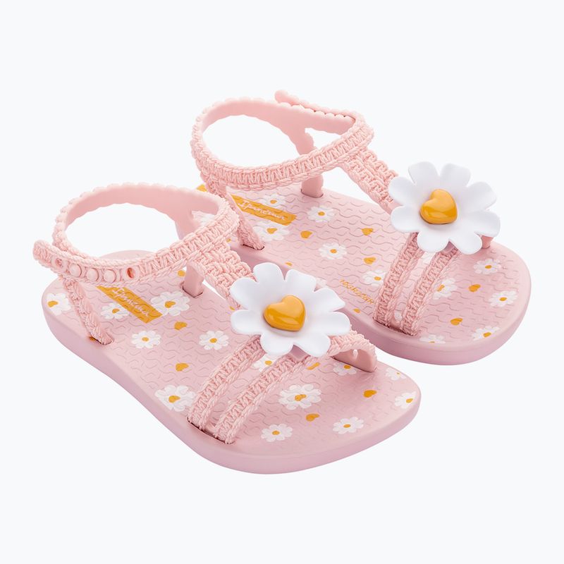 "Ipanema Daisy Baby" rožinės ir geltonos spalvos sandalai