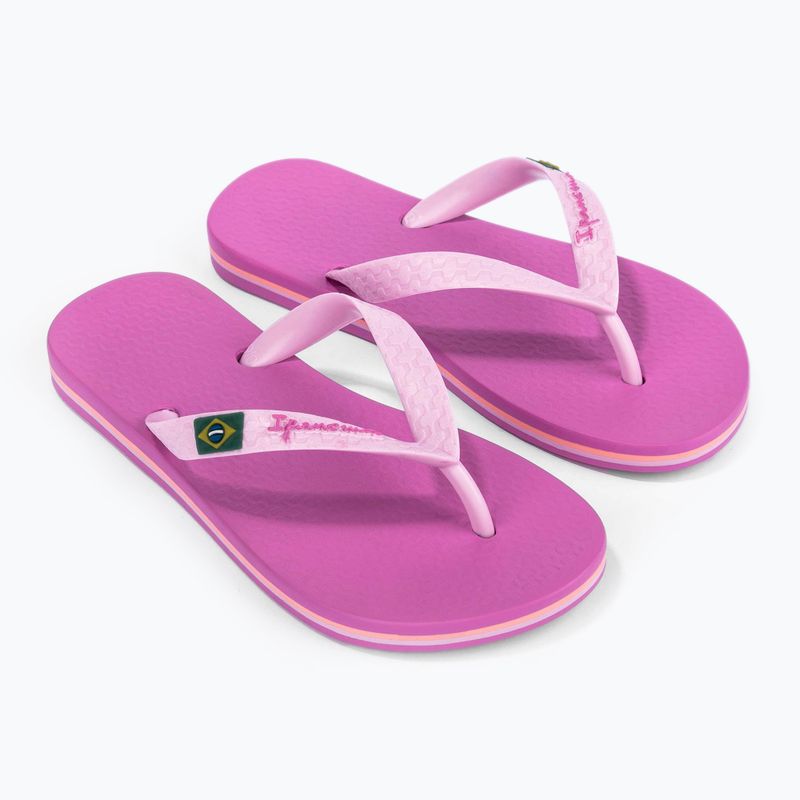 Vaikiškos šlepetės per pirštą Ipanema Clas Brasil II lilac/lilac 8