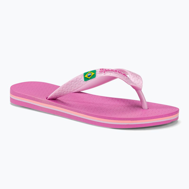 Vaikiškos šlepetės per pirštą Ipanema Clas Brasil II lilac/lilac