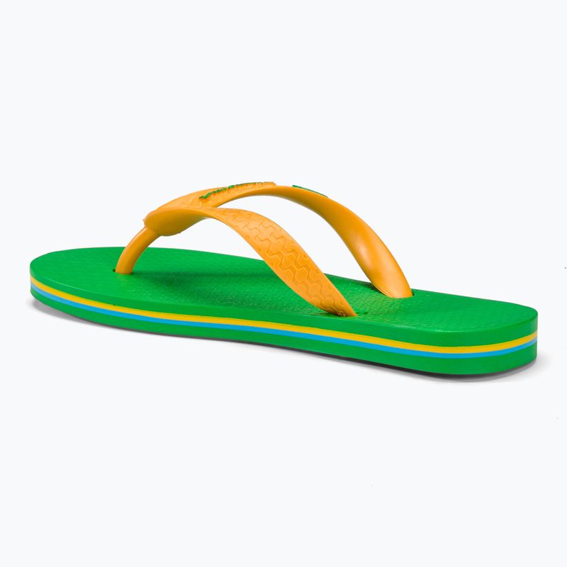 Vaikiškos šlepetės per pirštą Ipanema Clas Brasil II grey/yellow 3