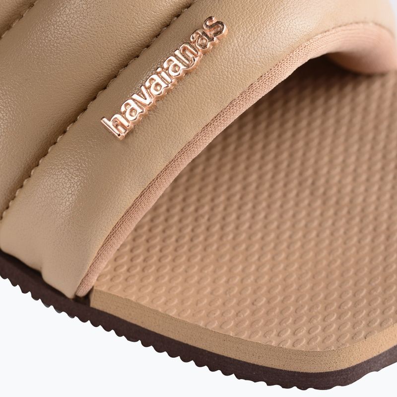 Moteriškos šlepetės Havaianas You Milan rose gold 13