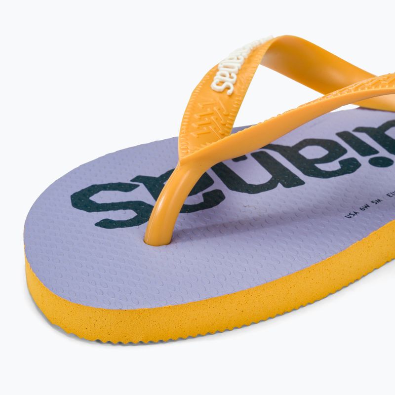 Šlepetės per pirštą Havaianas Top Logomania 2 pop yellow 7