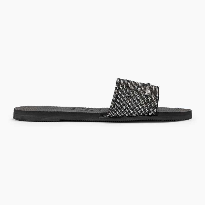 Moteriškos šlepetės Havaianas You Malta Metallic black 2