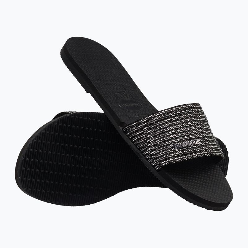 Moteriškos šlepetės Havaianas You Malta Metallic black 10