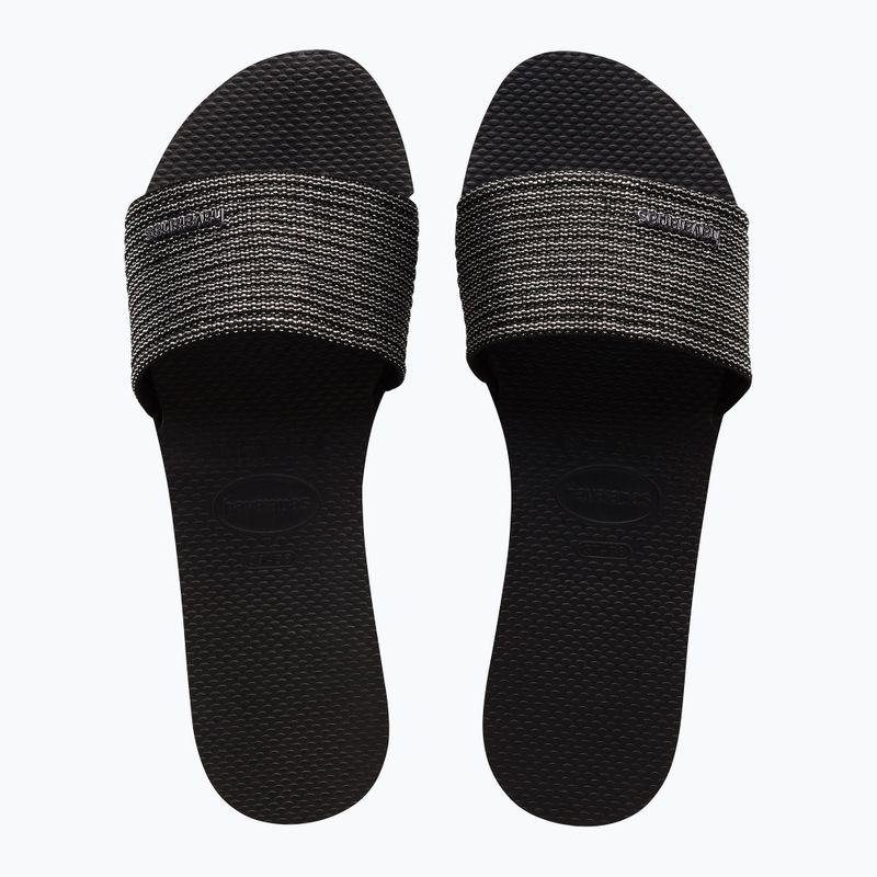 Moteriškos šlepetės Havaianas You Malta Metallic black 11