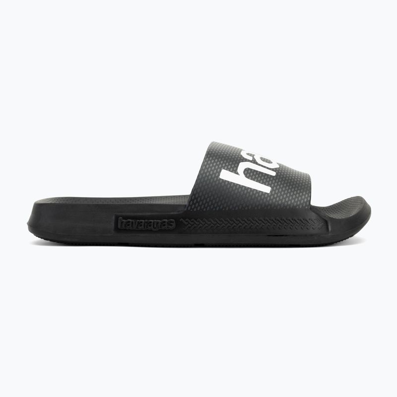 Šlepetės Havaianas Classic Logomania navy black 2