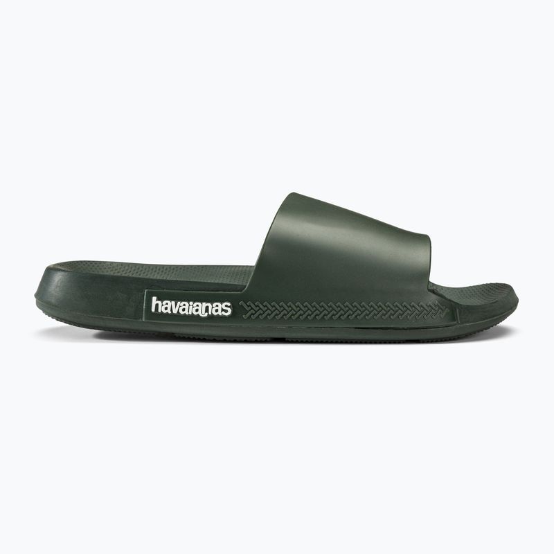 Šlepetės Havaianas Classic olive green 2