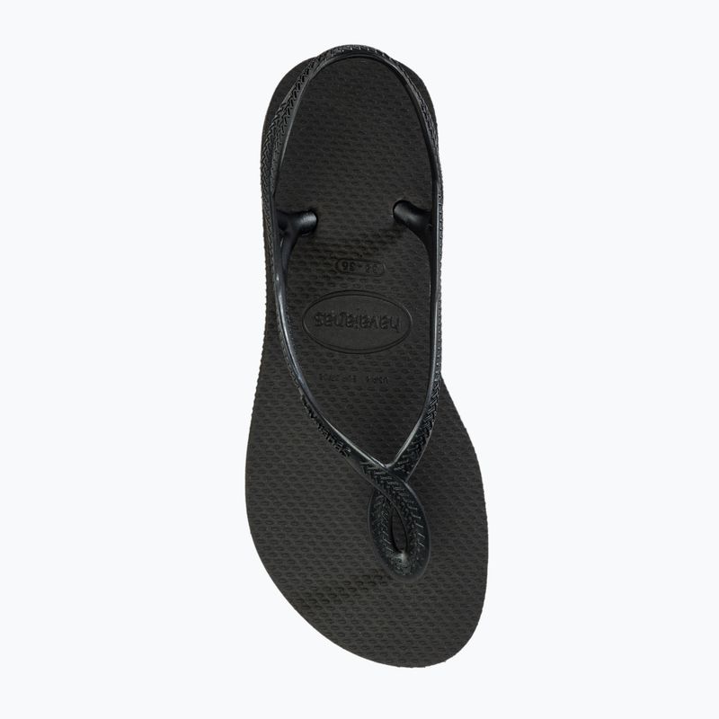 Moteriški sandalai Havaianas Luna Flatform black 5