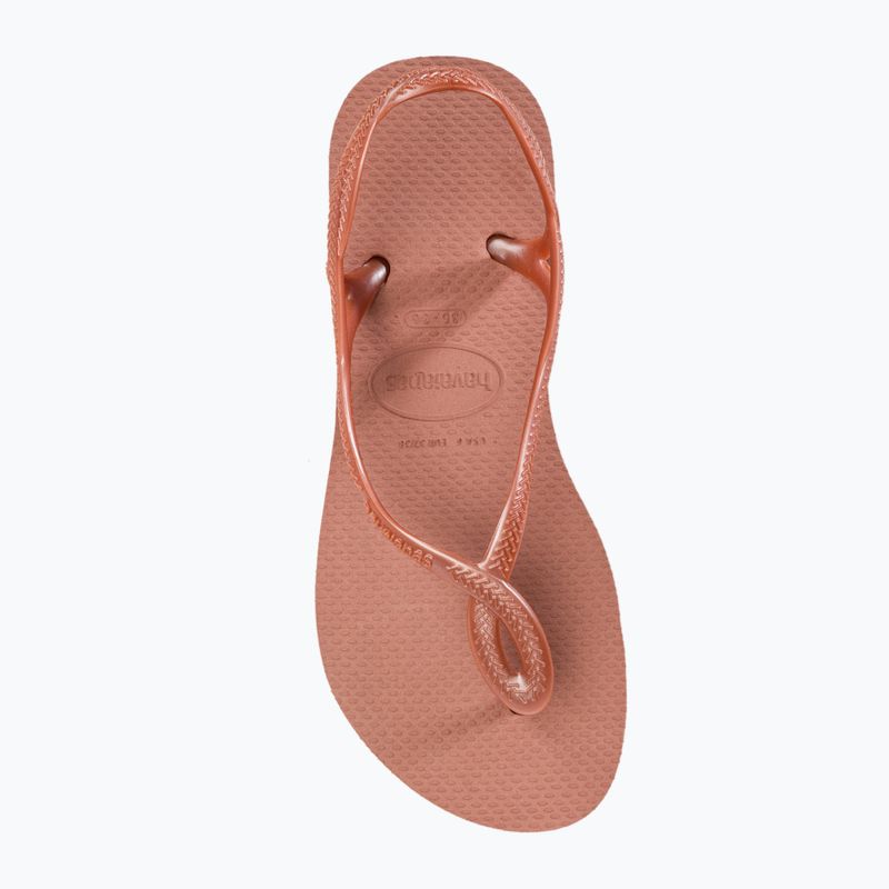 Moteriški sandalai Havaianas Luna Flatform crocus rose 5