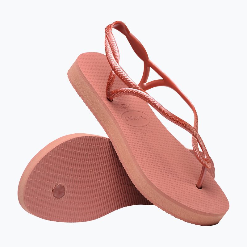 Moteriški sandalai Havaianas Luna Flatform crocus rose 12