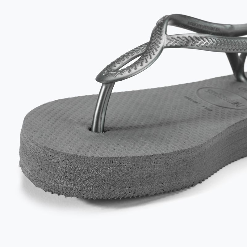 Moteriški sandalai Havaianas Luna Flatform grey steel 7